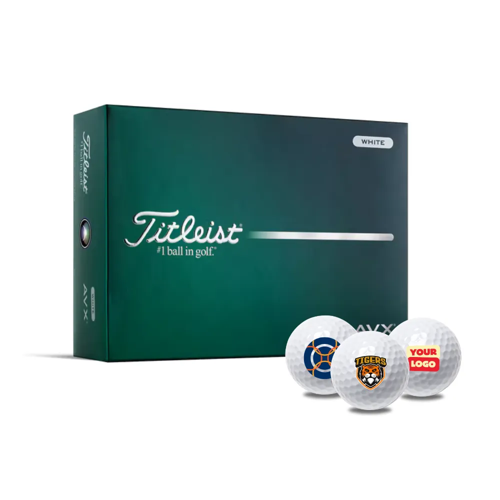 Personalised Titleist AVX golf ball