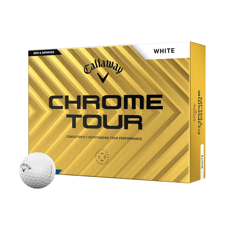 Personalised Callaway Chrome Tour golf ball