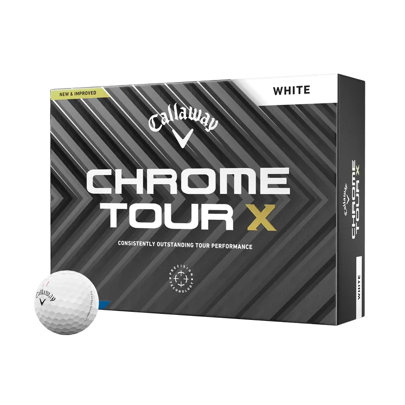 Personalised Callaway Chrome Tour X golf ball